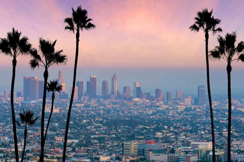 California - Los Angeles skyline