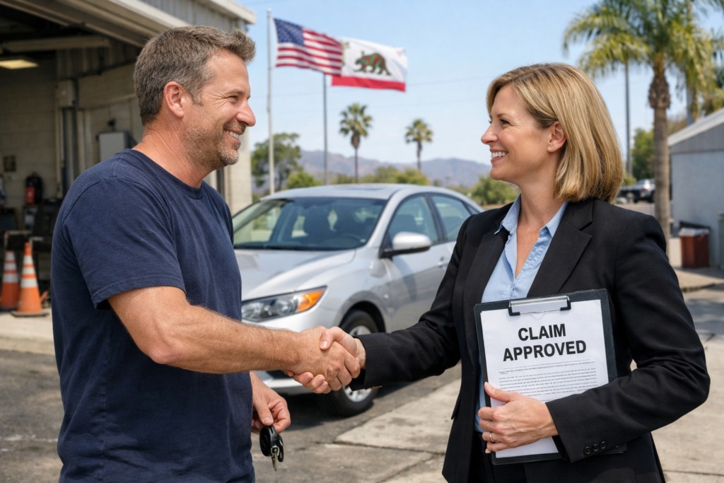 diminished value settlement California car accident