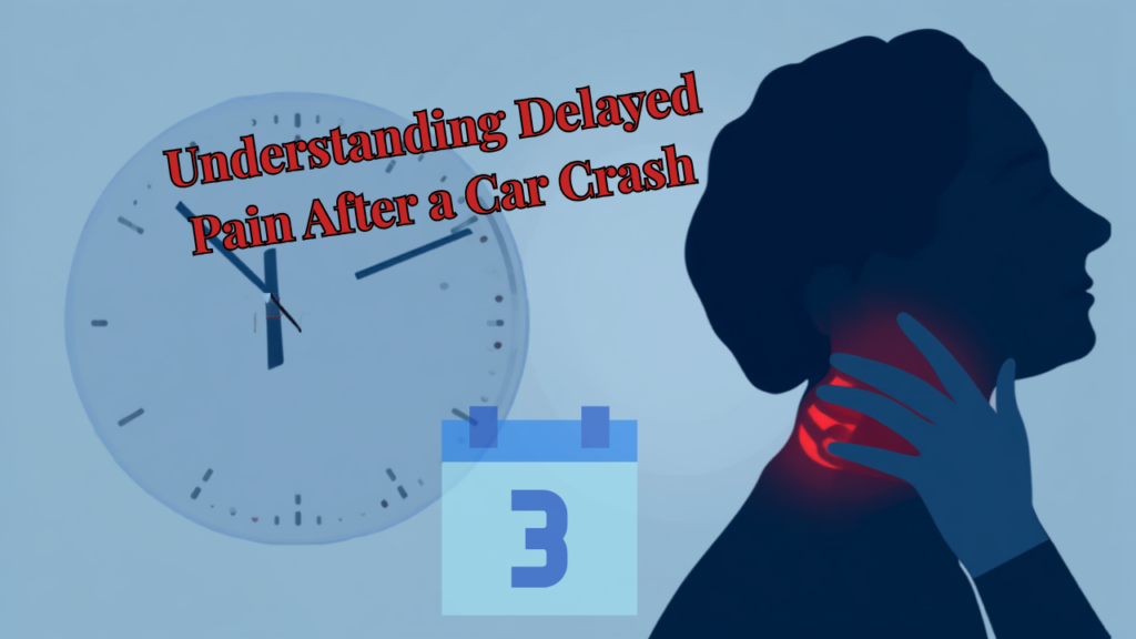 understanding delayed pain after a car crash in California
